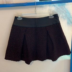 BCBG wool mini skirt